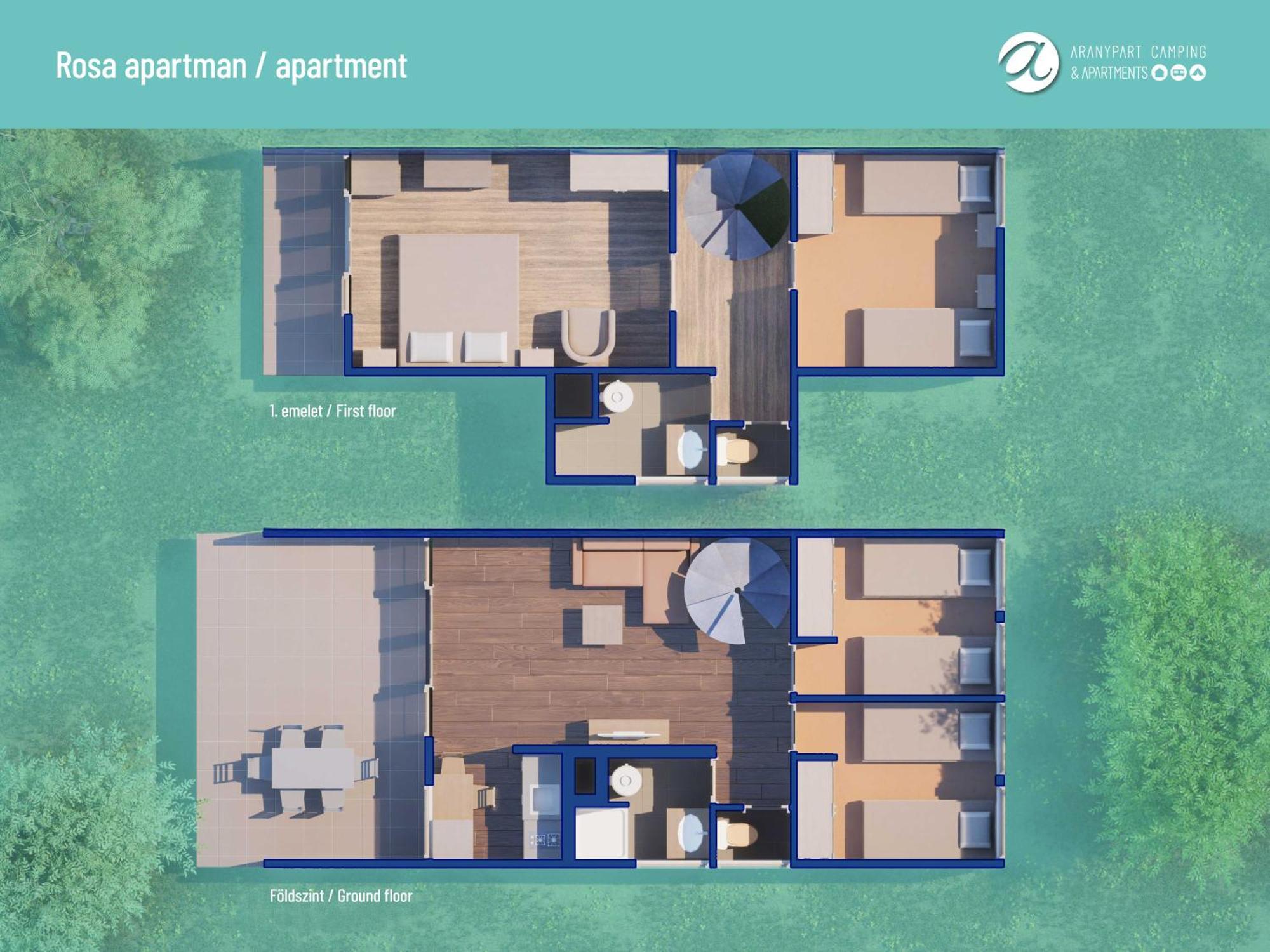 Aranypart Camping & Apartments Siofok Ngoại thất bức ảnh